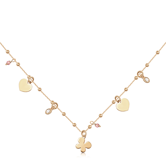 Серебряное колье. Артикул CLT_11928-K/20/1699