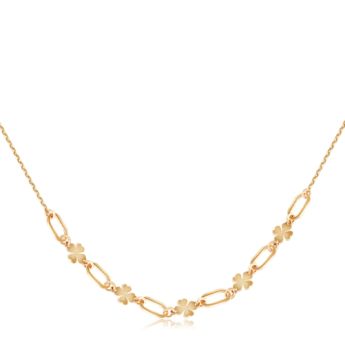 Серебряное колье. Артикул CLT_12020-K/20