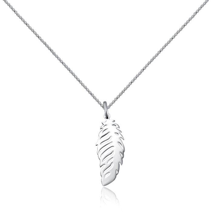 Серебряное колье. Артикул CLT_12034-K/12