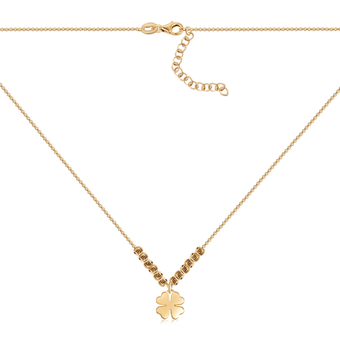 Срібне кольє. Артикул CLT_12037-K/20