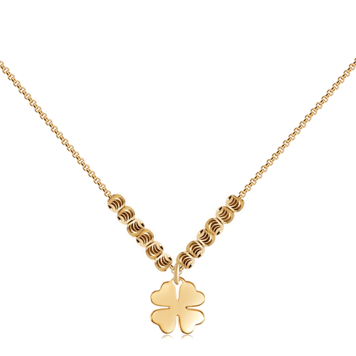 Срібне кольє. Артикул CLT_12037-K/20