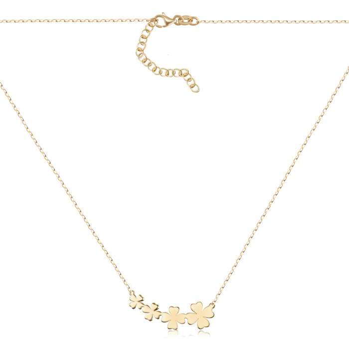 Срібне кольє. Артикул CLT_12047-K/20