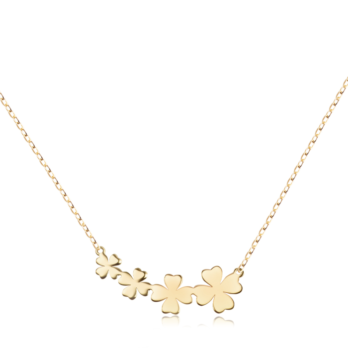 Срібне кольє. Артикул CLT_12047-K/20