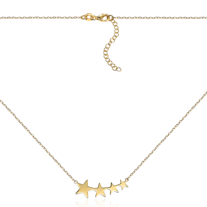 Серебряное колье. Артикул CLT_12049-K/20