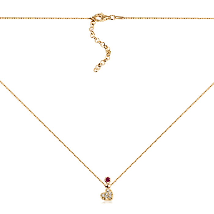 Срібне кольє. Артикул CLT_12063-K/20/1514