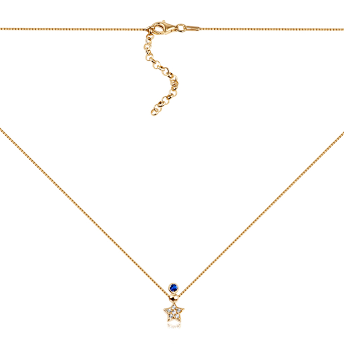 Серебряное колье. Артикул CLT_12067-K/20/1511