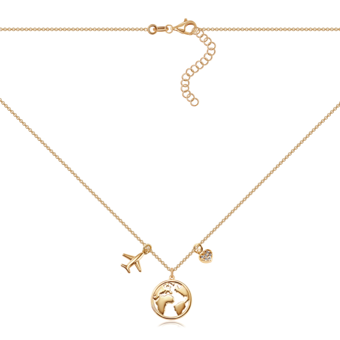 Серебряное колье. Артикул CLT_12118-K/20/1