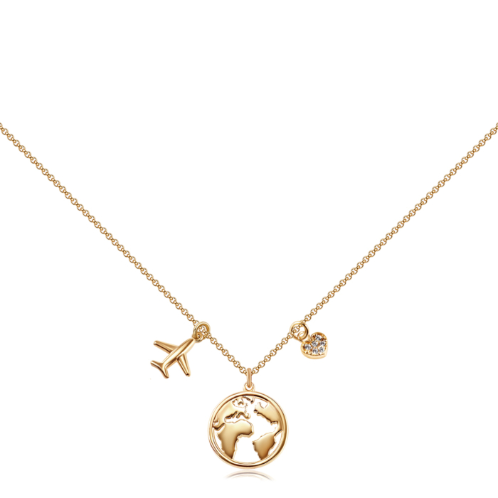 Серебряное колье. Артикул CLT_12118-K/20/1