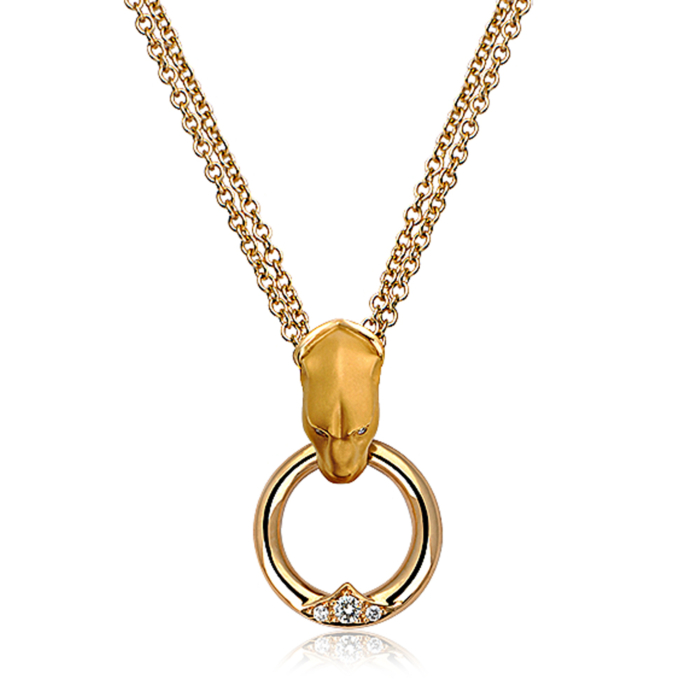 Колье из желтого золота Magerit с бриллиантами 1396.1-N/05/8365