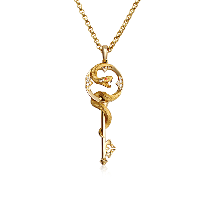 Колье Magerit SNAKE KEY BIG. Артикул 1505.14F-N/05/10922