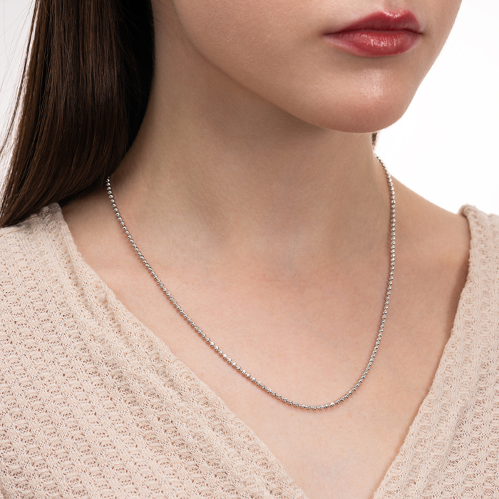 Срібний ланцюжок. Артикул CP MOON-L/12