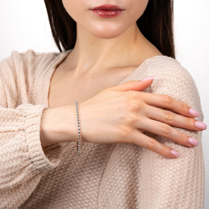 Срібний браслет. Артикул CPA 30 Rod-B/12