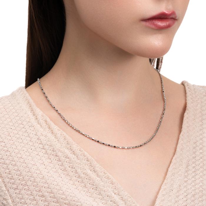 Срібний ланцюжок. Артикул CPS MOON D/C-L/12