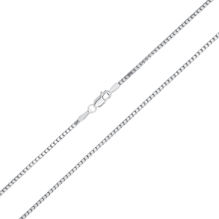Срібний ланцюжок. Артикул CUB 14 Rod-L/12