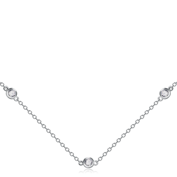 Срібне кольє. Артикул D02184-K/12/1