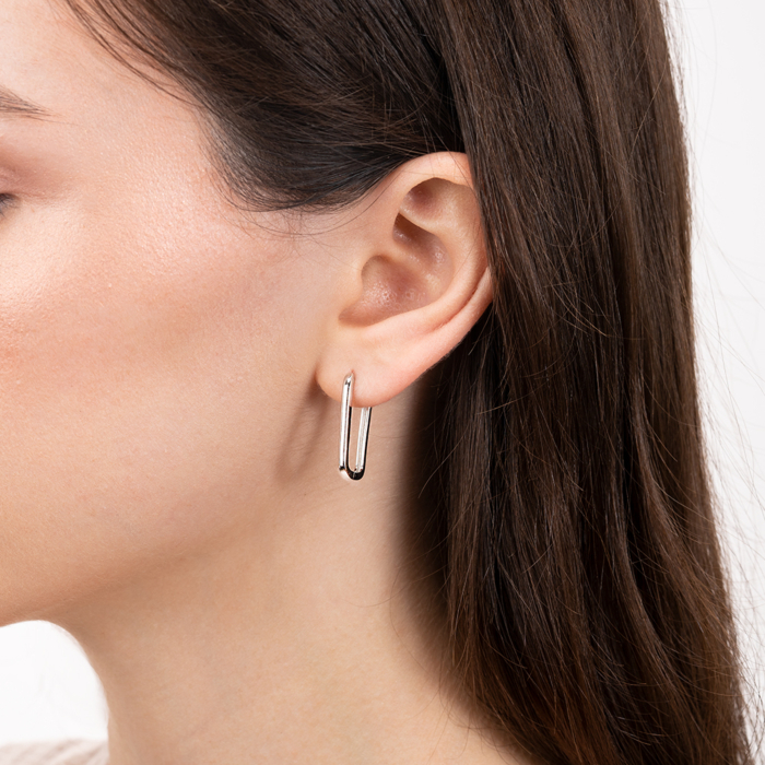 Срібні сережки. Артикул DE033-E/12