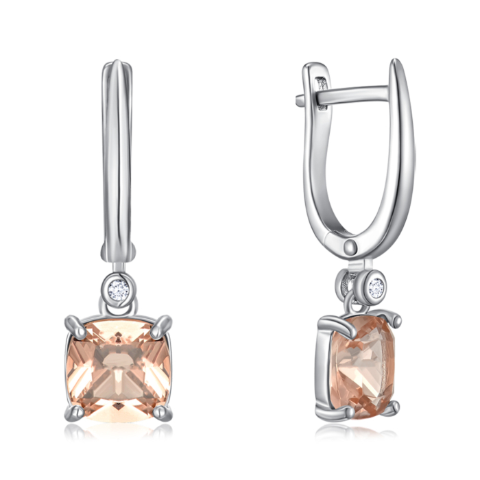 Срібні сережки. Артикул DE06398-E/12/4909