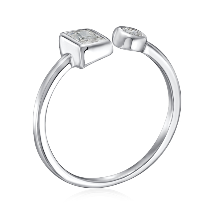 Срібна каблучка. Артикул DR09713-R/12/1
