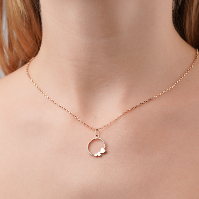 Золота підвіска