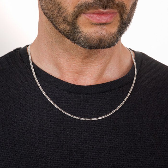 Срібний ланцюжок. Артикул 08 BOMBE-1-L/12