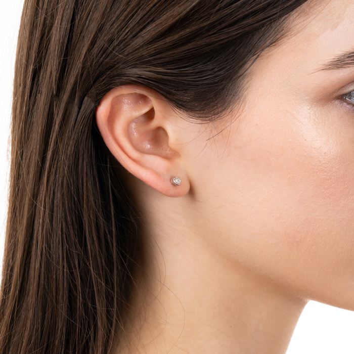 Серебряные серьги. Артикул 2E14118-E/12/1