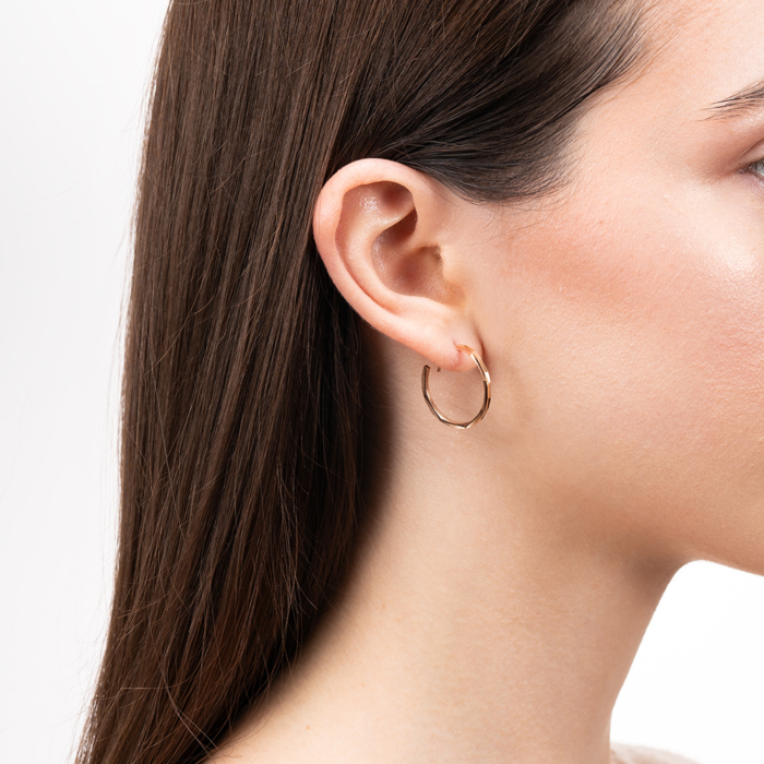 Золотые серьги-конго. Артикул 20867-2/01/2