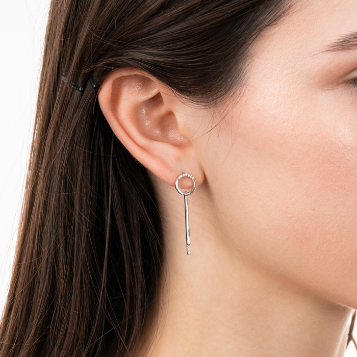 Срібні сережки. Артикул 7EA59318-E/12/1