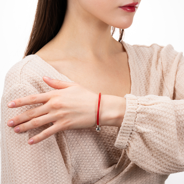 Шкіряний браслет. Артикул HC-07-R-B/12