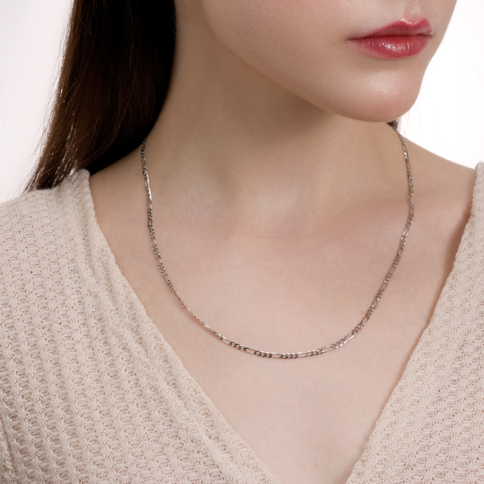 Срібний ланцюжок. Артикул 073 S. FLAT-L/12