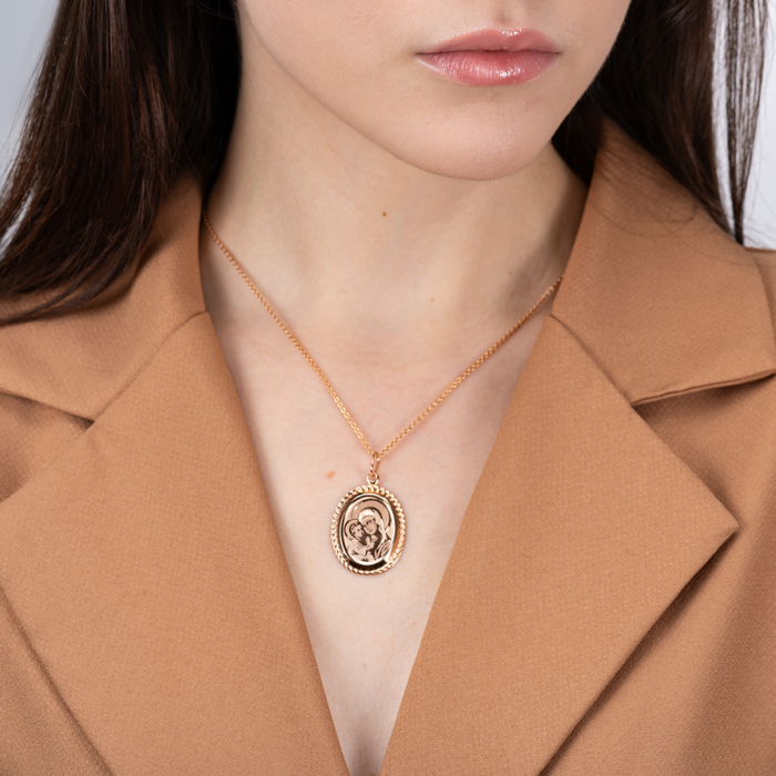 Золота підвіска-ладанка. Артикул 30569-3/01/0