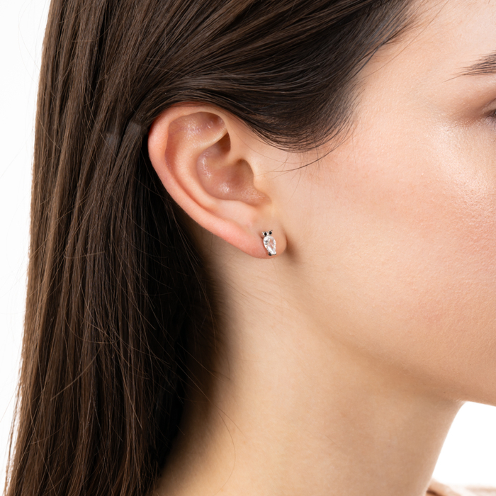 Срібні сережки. Артикул 5E26662-E/12/7