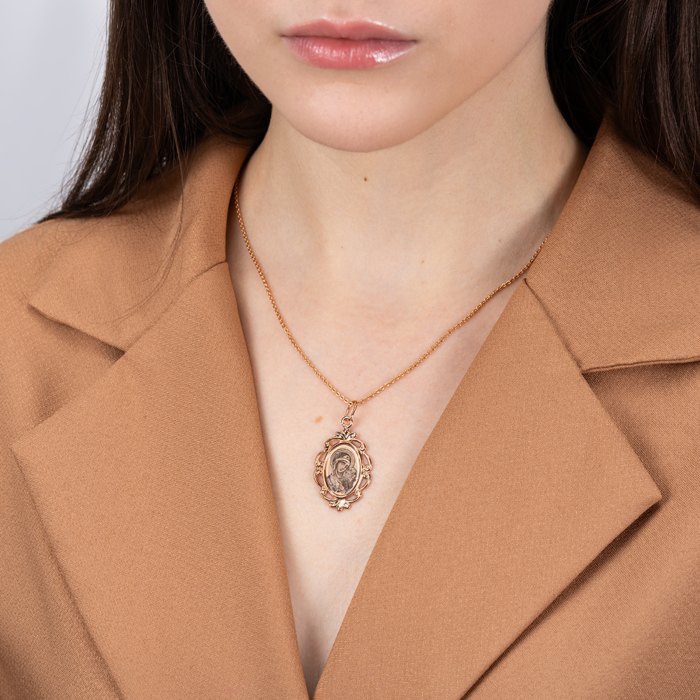 Золота підвіска-ладанка. Артикул 30579-6/01/0