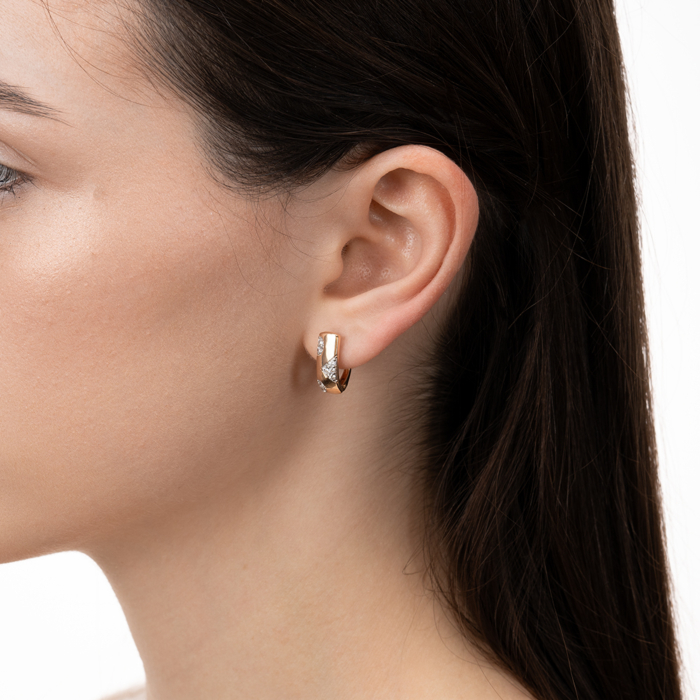 Золоті сережки. Артикул 23858/01/1/147