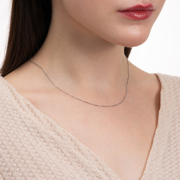 Срібний ланцюжок. Артикул 19 D/C-1-L/12