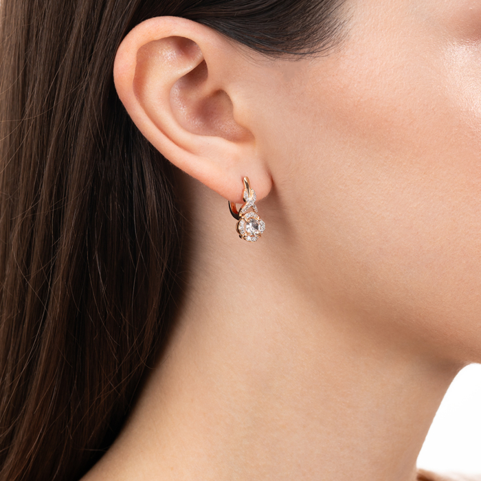 Золотые серьги. Артикул 22581/01/1/58