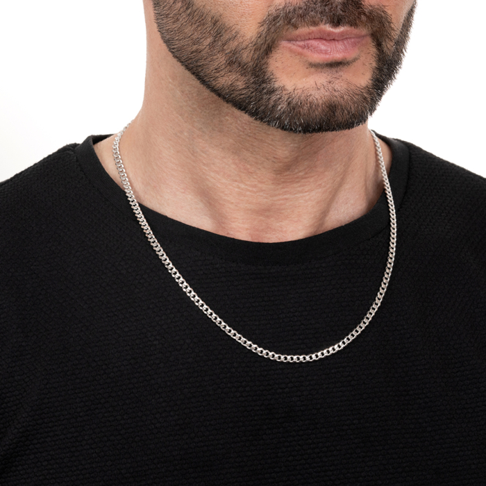 Срібний ланцжок. Артикул 08 C-4-L/12