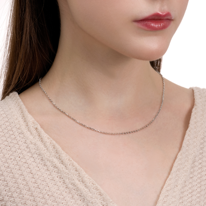 Срібний ланцюжок. Артикул 19 P D/C-L/12