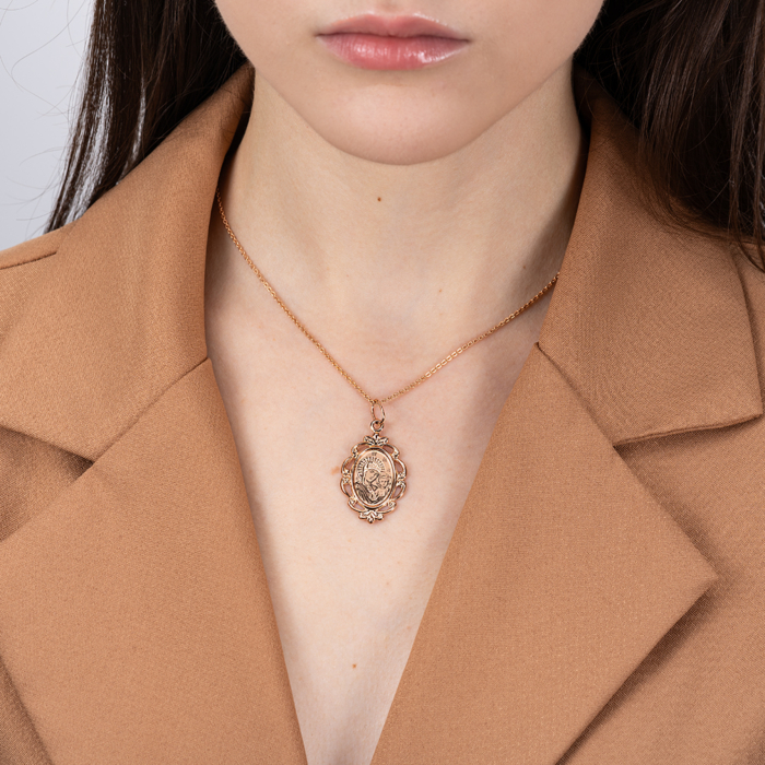 Золота підвіска-ладанка. Артикул 30579-12/01/0