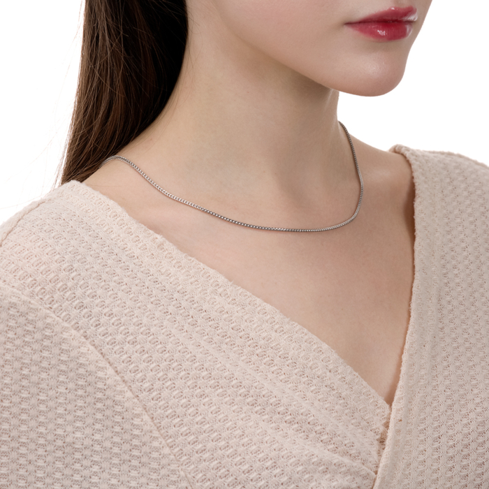 Срібний ланцюжок. Артикул 90 FRA-2-L/12