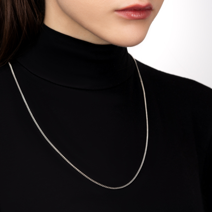 Срібний ланцюжок. Артикул GD 060 ROD-L/12