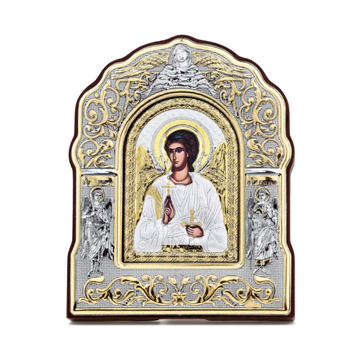 Срібна ікона "Янгол-Охоронець" MA/E3826DX