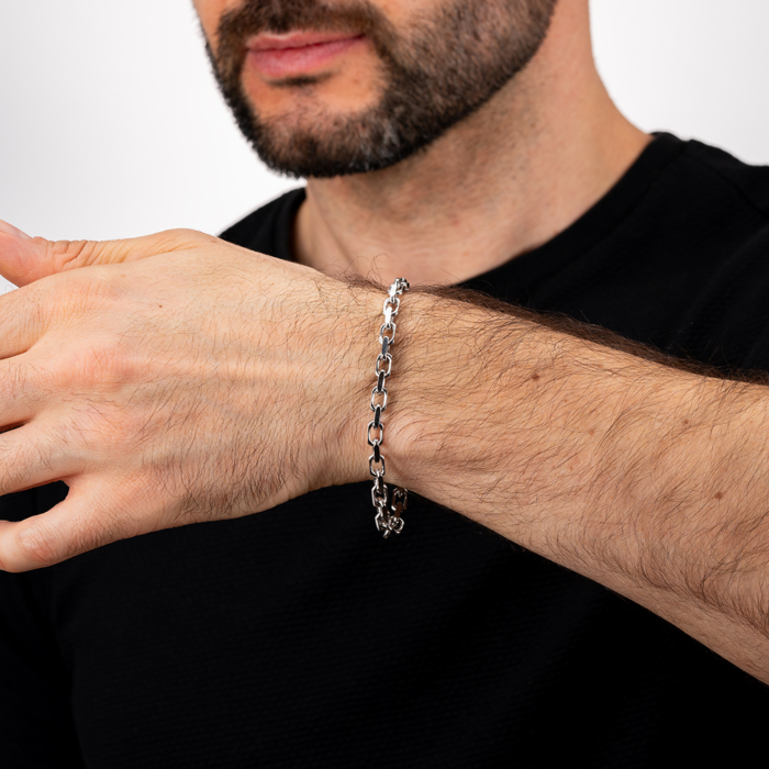 Срібний браслет. Артикул 19 FORZ 4L-2-B/12