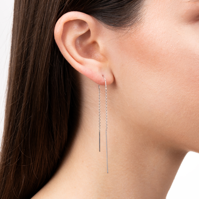 Золоті сережки-протяжки. Артикул 02618/02/1