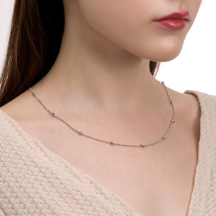 Срібний ланцюжок. Артикул 39 ST R JIANZHI LN-L/12