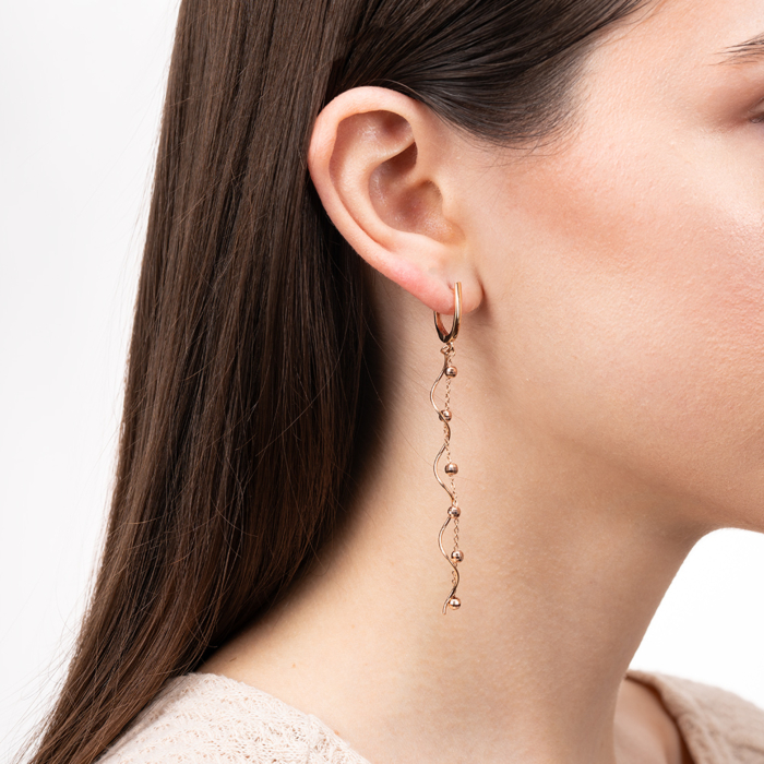 Золоті сережки. Артикул 02468/01/0