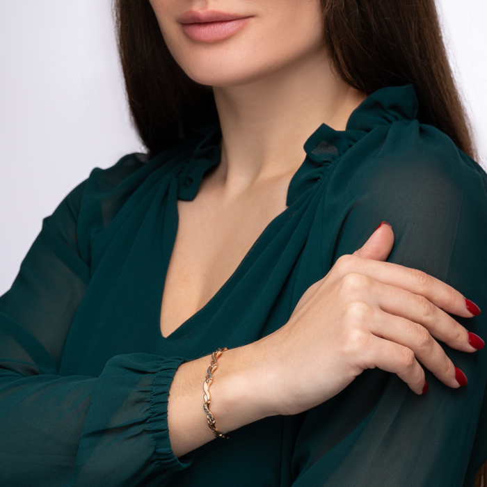 Золотий браслет. Артикул 74491