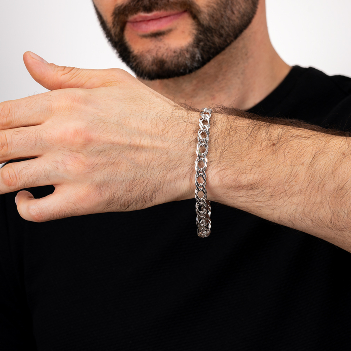 Срібний браслет. Артикул 11-B/12