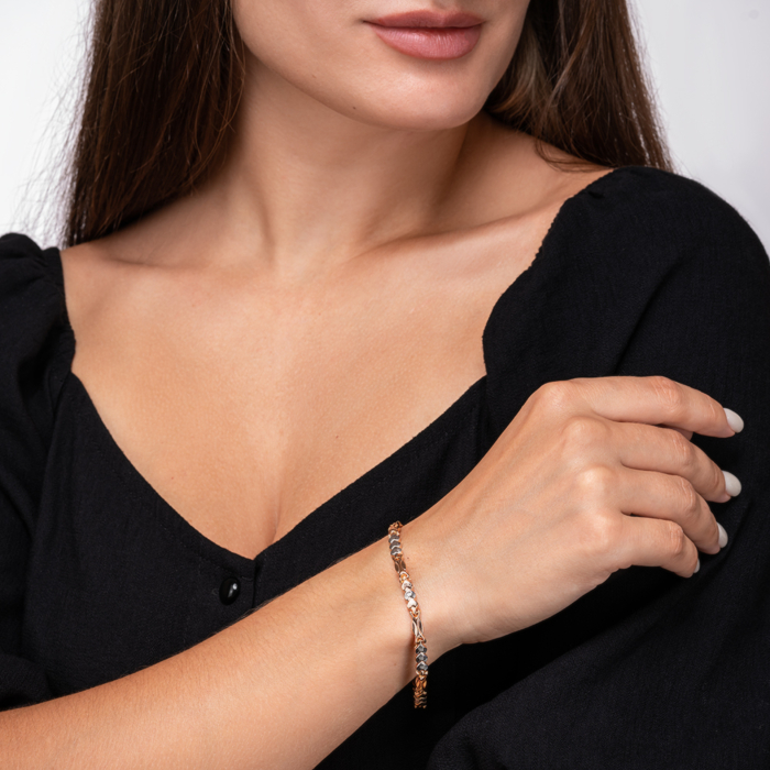 Золотий браслет. Артикул 74515-1/01/3 (74515/1)