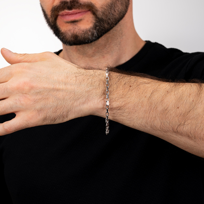 Срібний браслет. Артикул 19 FORZ 4L-B/12