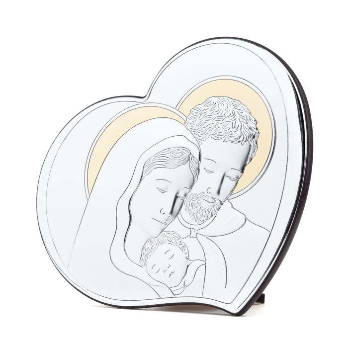 Срібна ікона Святе Сімейство 81252.4loro